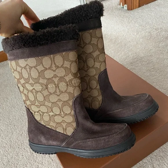 New coach boots discount